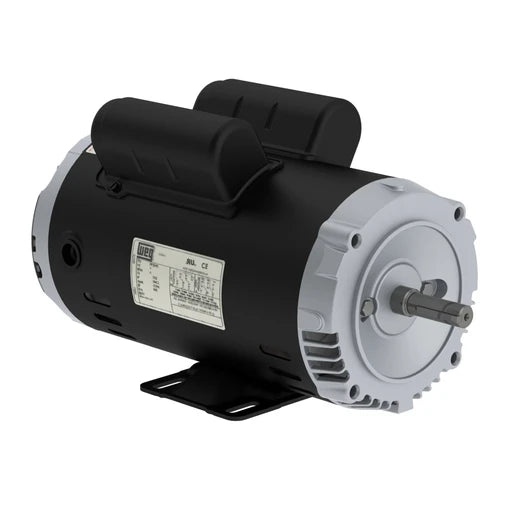 ODP C-Face Foot Mount Single Phase - 2 HP @ 1800 RPM (56HC)
