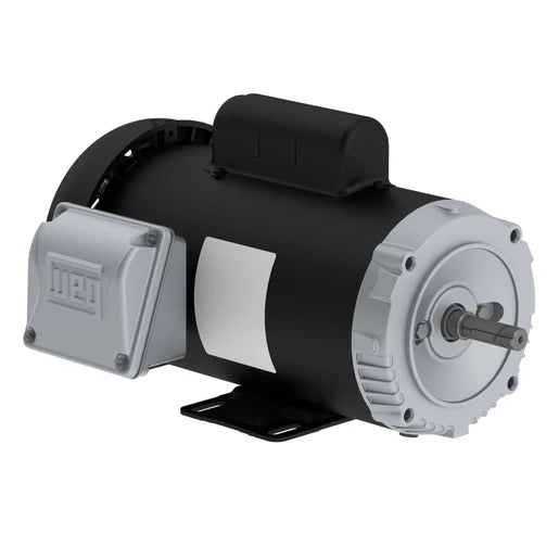 TEFC Foot Mount Single Phase - 0.5 HP @ 1200 RPM (56)